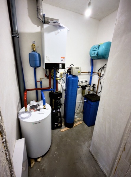 Kotłownia — Viessmann, filtry Clack